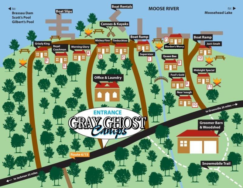 Hotel Gray Ghost Camps Rockwood Zimmer foto